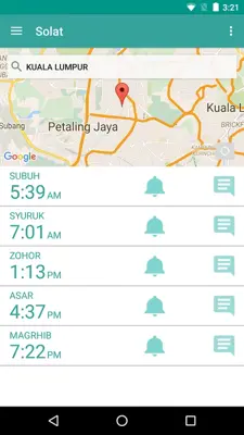 SalamMuslim android App screenshot 1